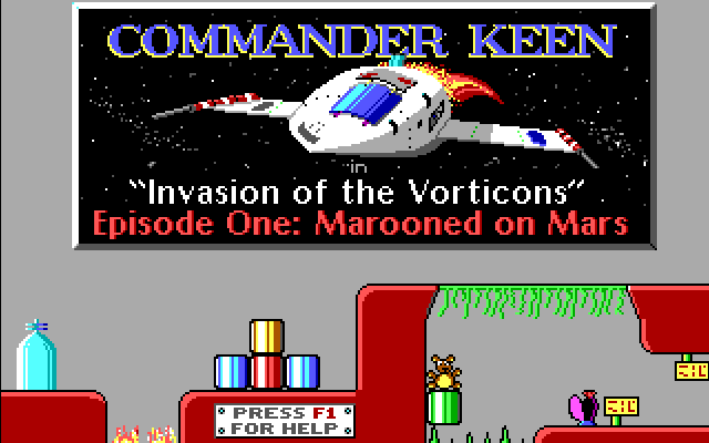 Commander Keen - DOS Splash Screen
