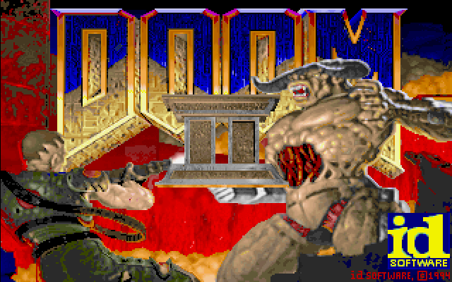 Doom 2 - DOS Splash Screen