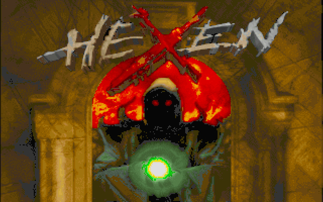 Hexen: Beyond Heretic - DOS Splash Screen