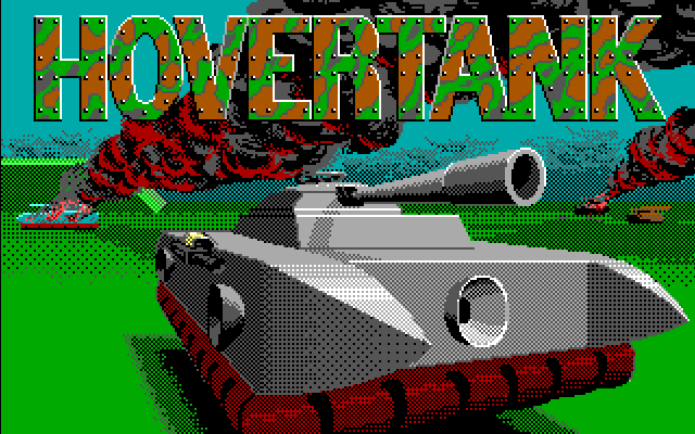Hovertank 3D - DOS Splash Screen