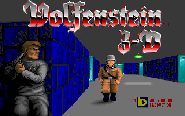 Wolfenstein 3D - DOS Splash Screen